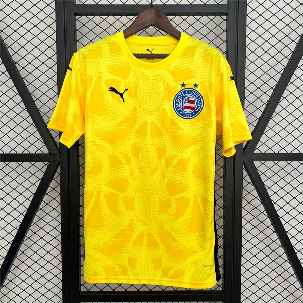 Tailandia Camiseta Bahia Portero 2025/26 Amarillo